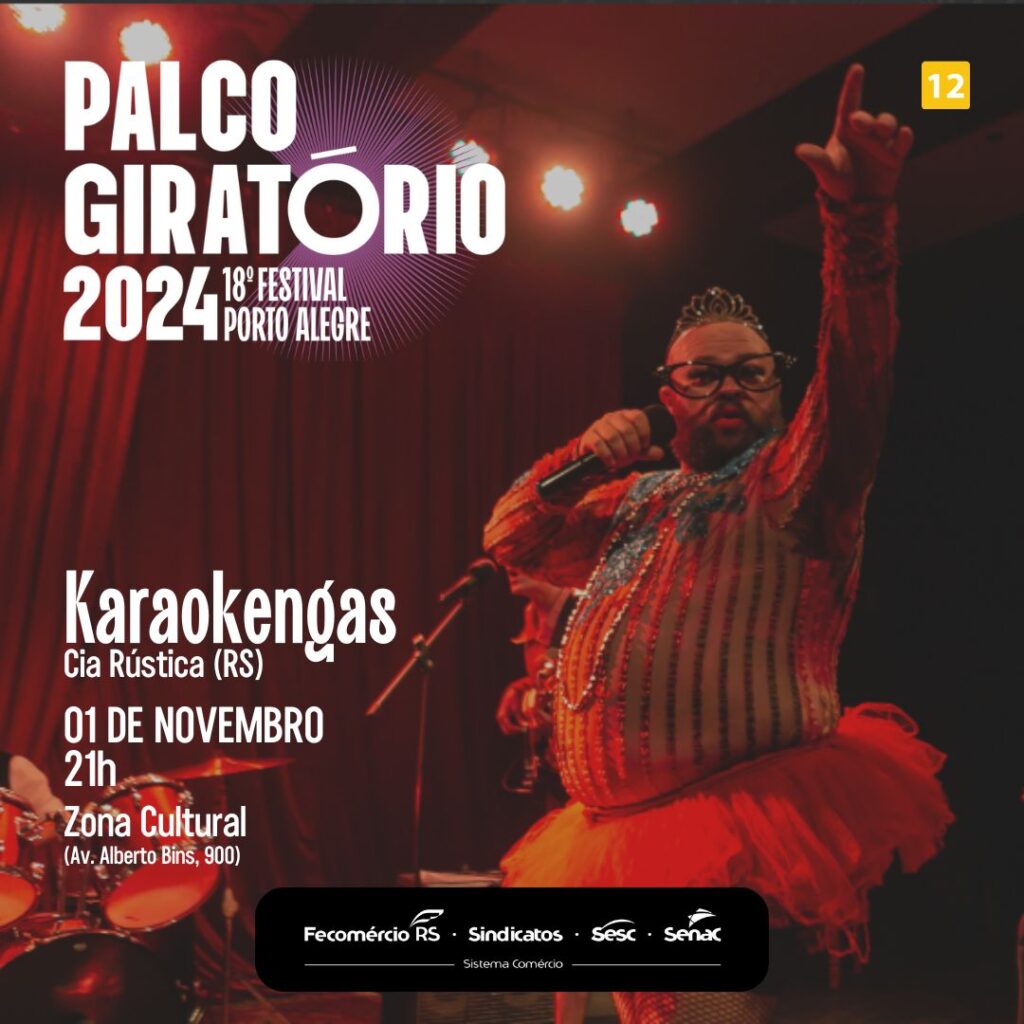 Festival Palco Giratório do Sesc RS tem programação na Zona Cultural